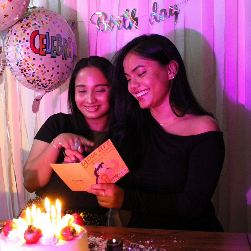 you are naan-stoppable! happy birthday card